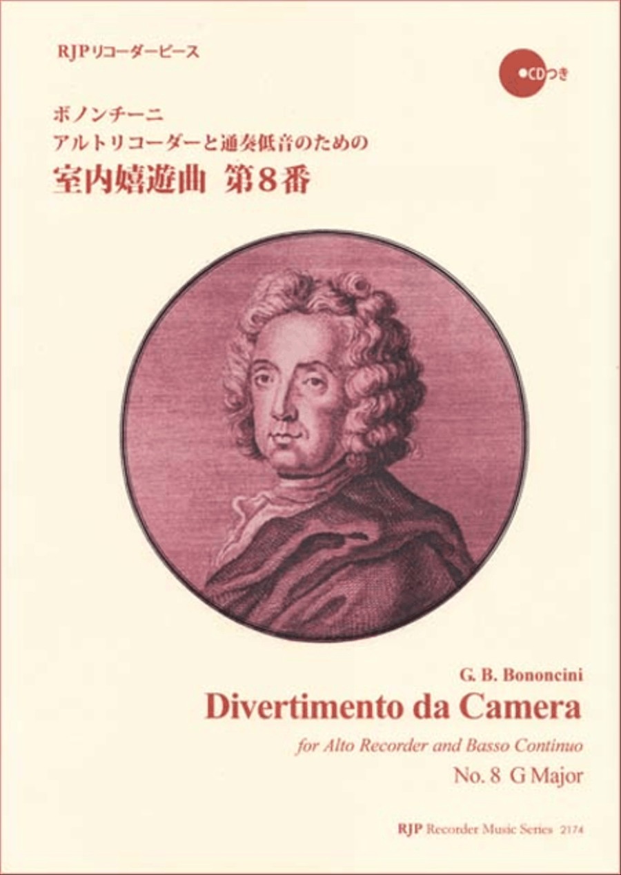 Divertimento da Camera No. 8, G Major Alto Recorder scores gallery preview page 1