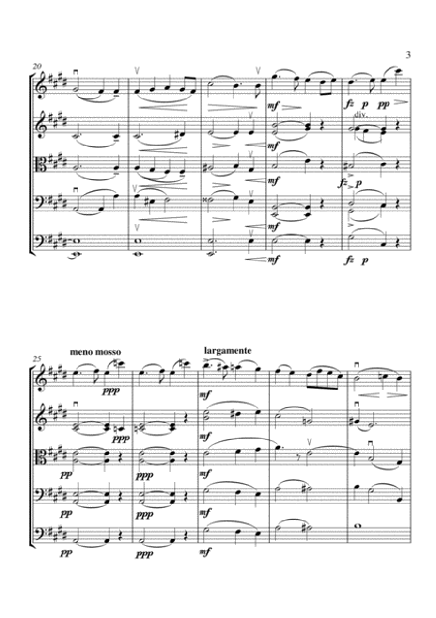 Night Song Orchestra scores gallery preview page 3