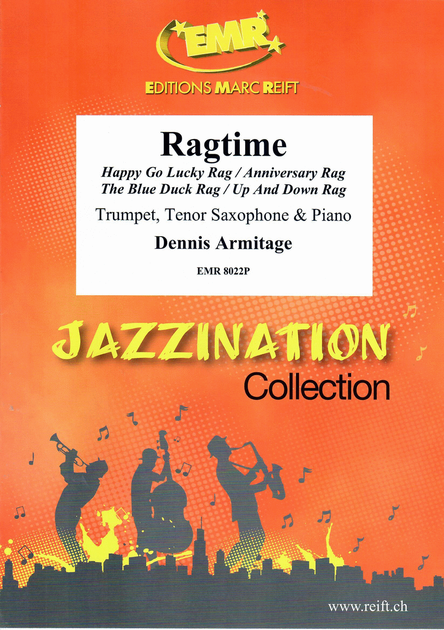 Ragtime Tenor Saxophone scores gallery preview page 1