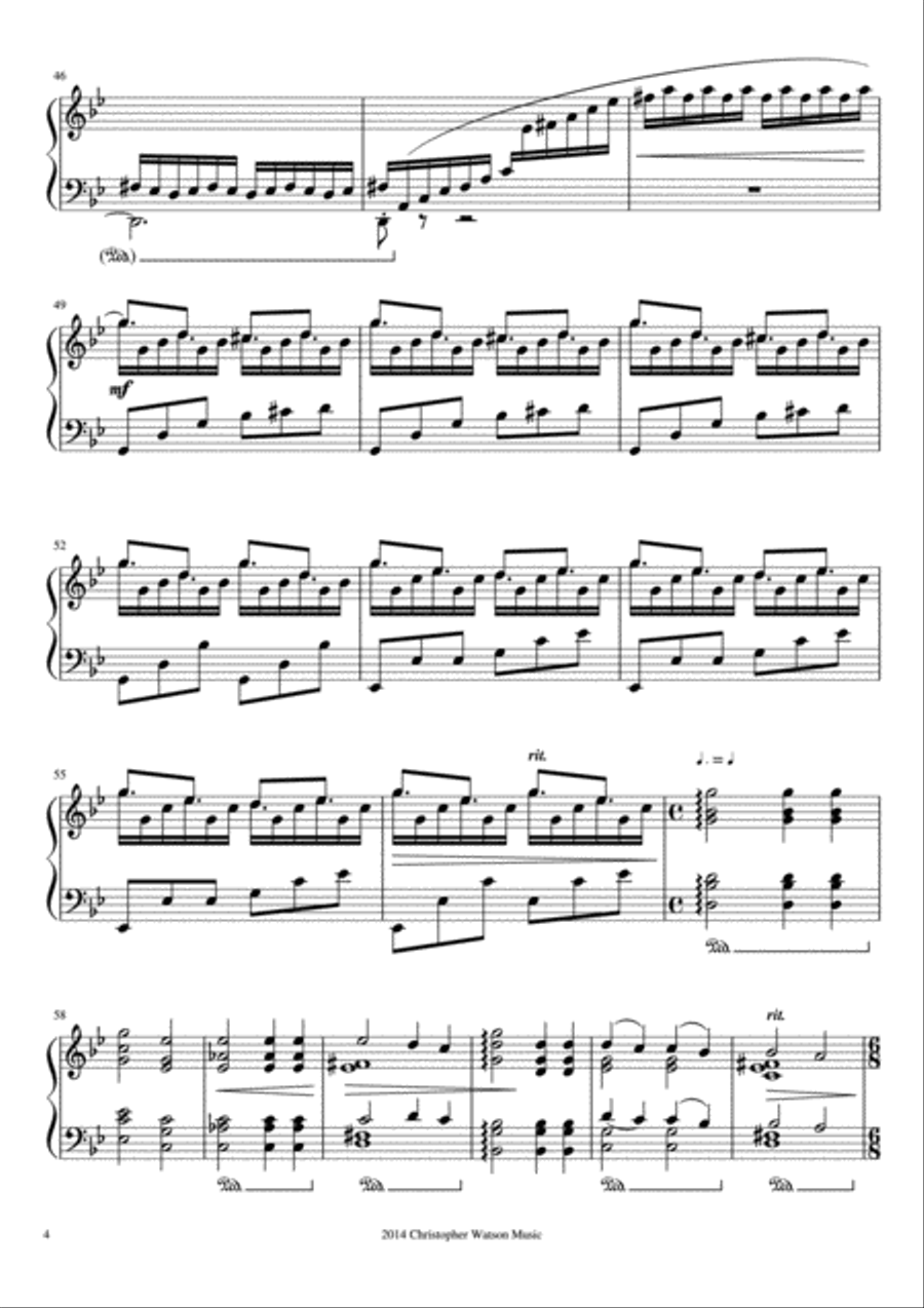 Hameln (from 'Fairy Tale Suite') - for Solo Piano Piano Solo scores gallery preview page 5
