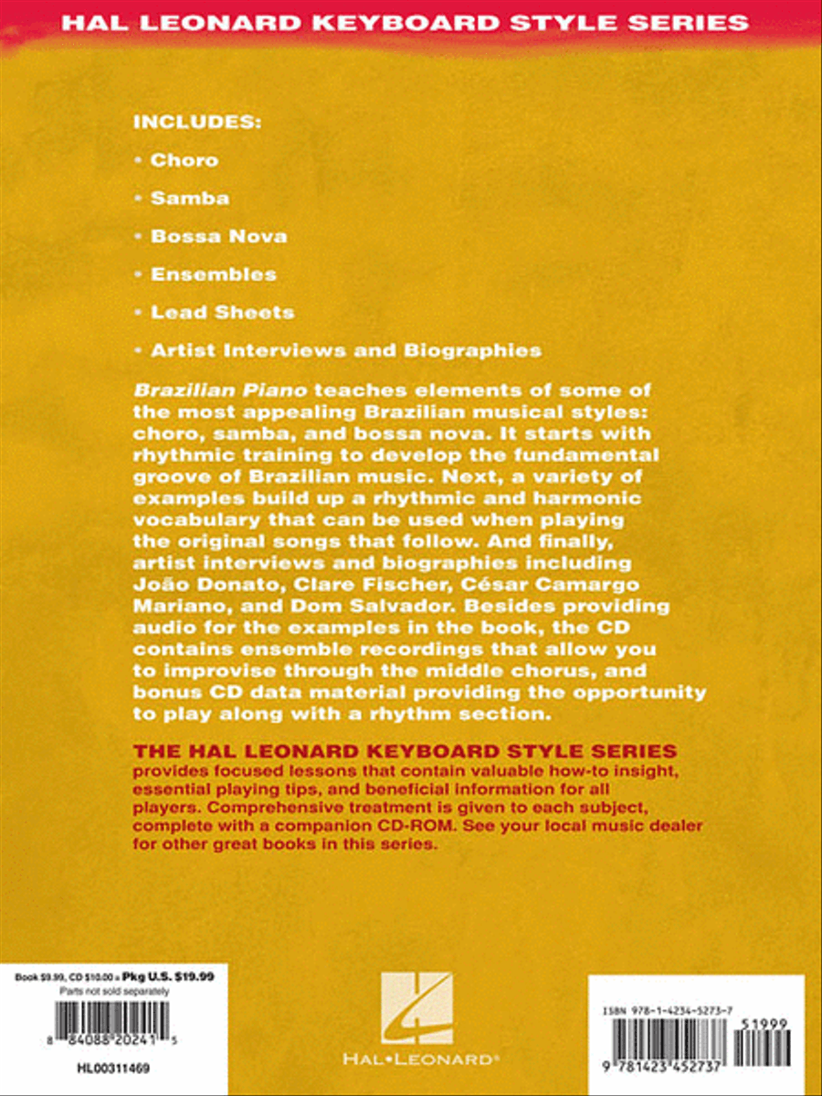 Brazilian Piano – Chôro, Samba, and Bossa Nova Piano scores gallery preview page 2