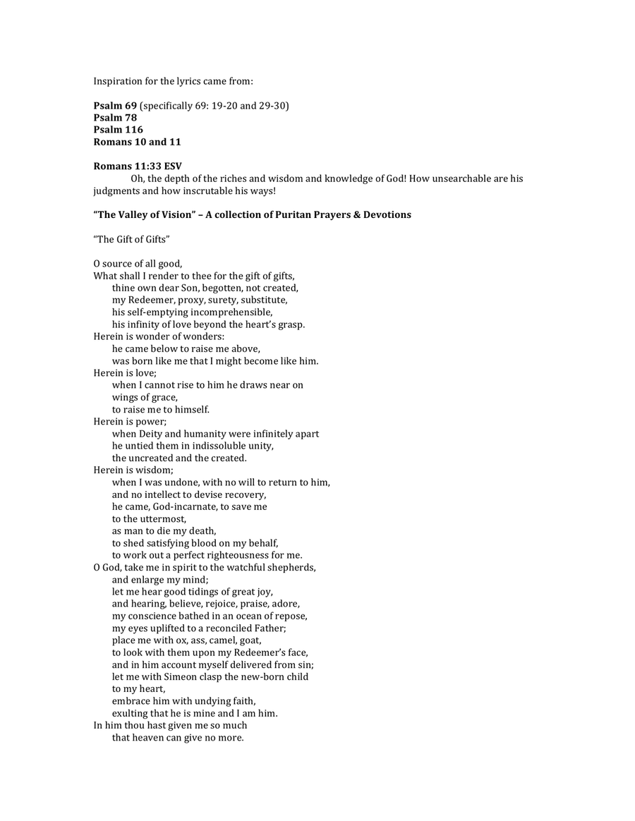 He Died For Me 4-Part scores gallery preview page 2