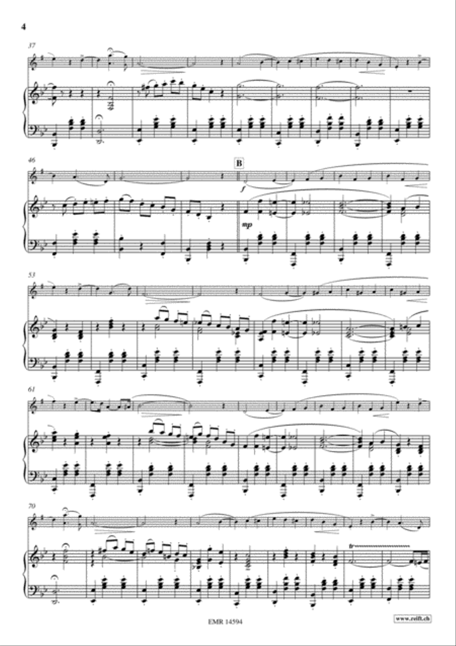 Thoughts Of Love Thoughts Of Love Horn scores gallery preview page 4