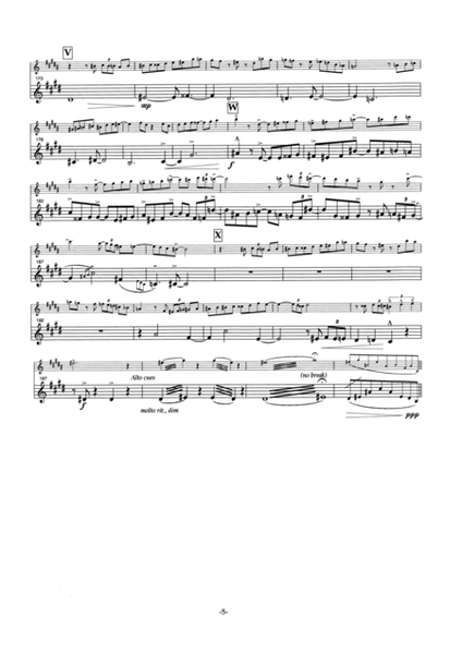 Zzonata for Saxophone Quartet - Parts
