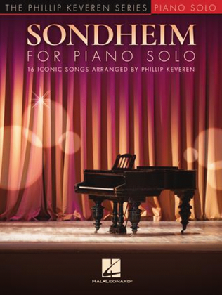 Book cover for Sondheim for Piano Solo