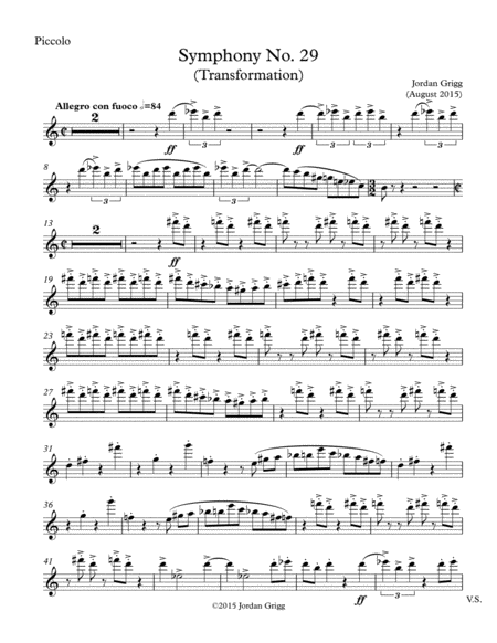 Symphony No.29 (Transformation) Parts 1