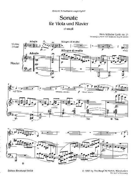 Sonata No. 2 in D minor Op. 21