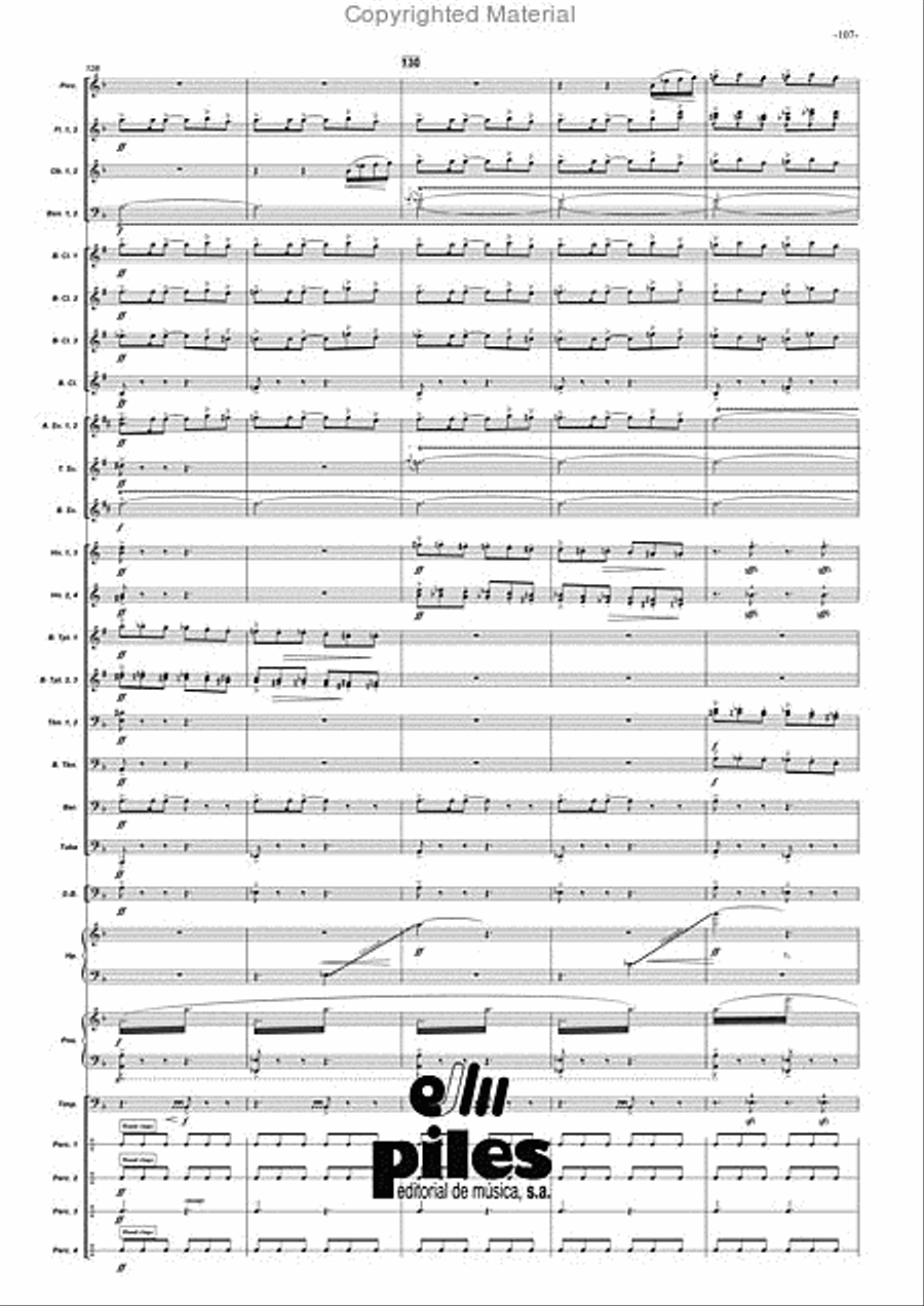 Duende Duende Concert Band scores gallery preview page 108