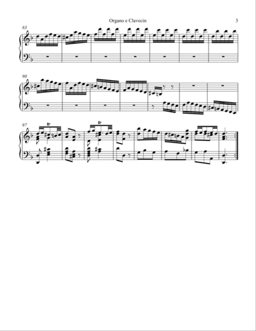 Concerto Grosso Op. 3 #6 Movement II. Small Ensemble scores gallery preview page 3