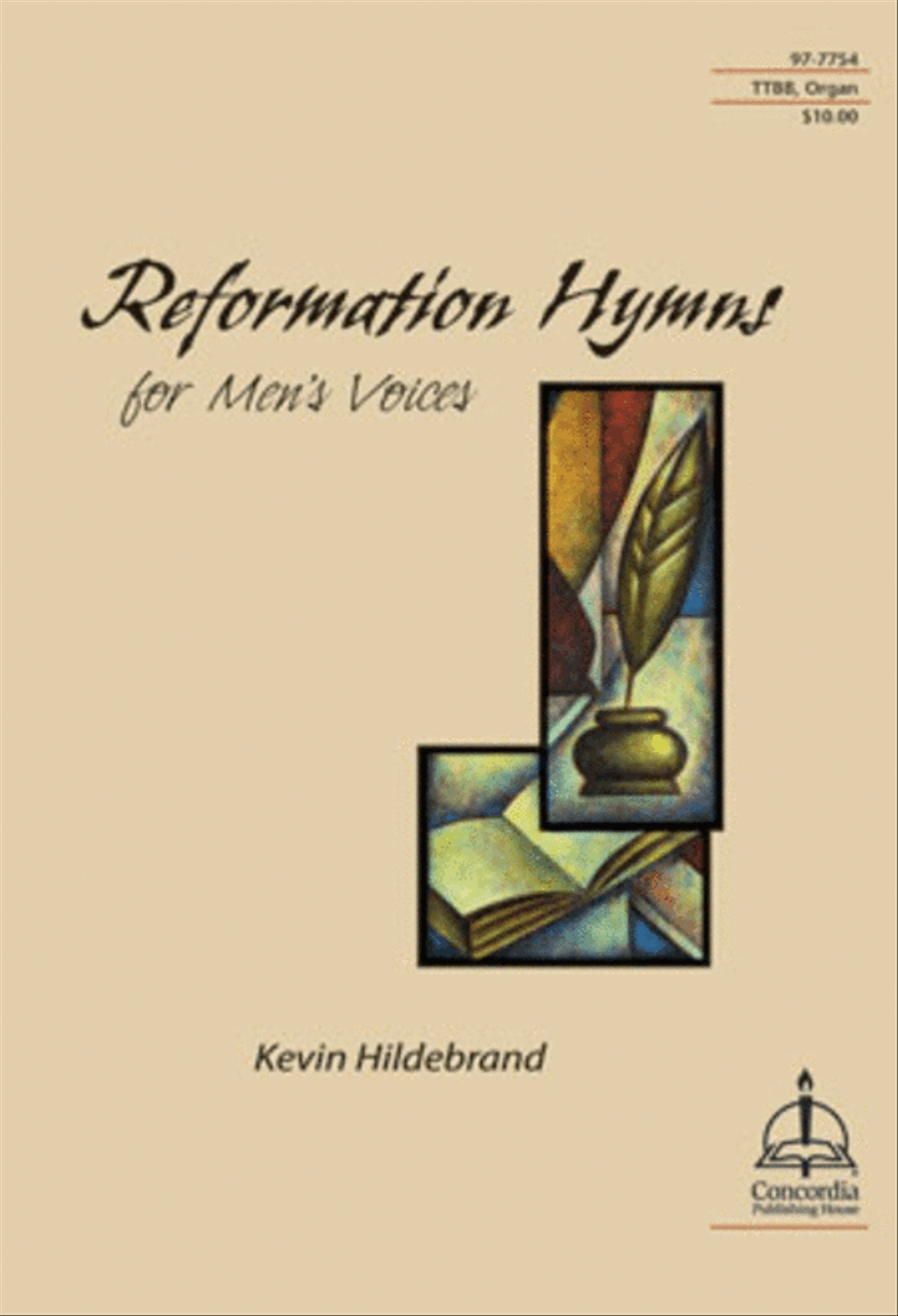 Reformation Hymns for Men's Voices TTBB scores gallery preview page 1