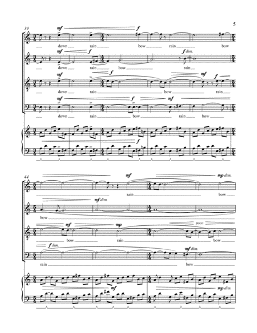 Rain Down Divisi scores gallery preview page 6
