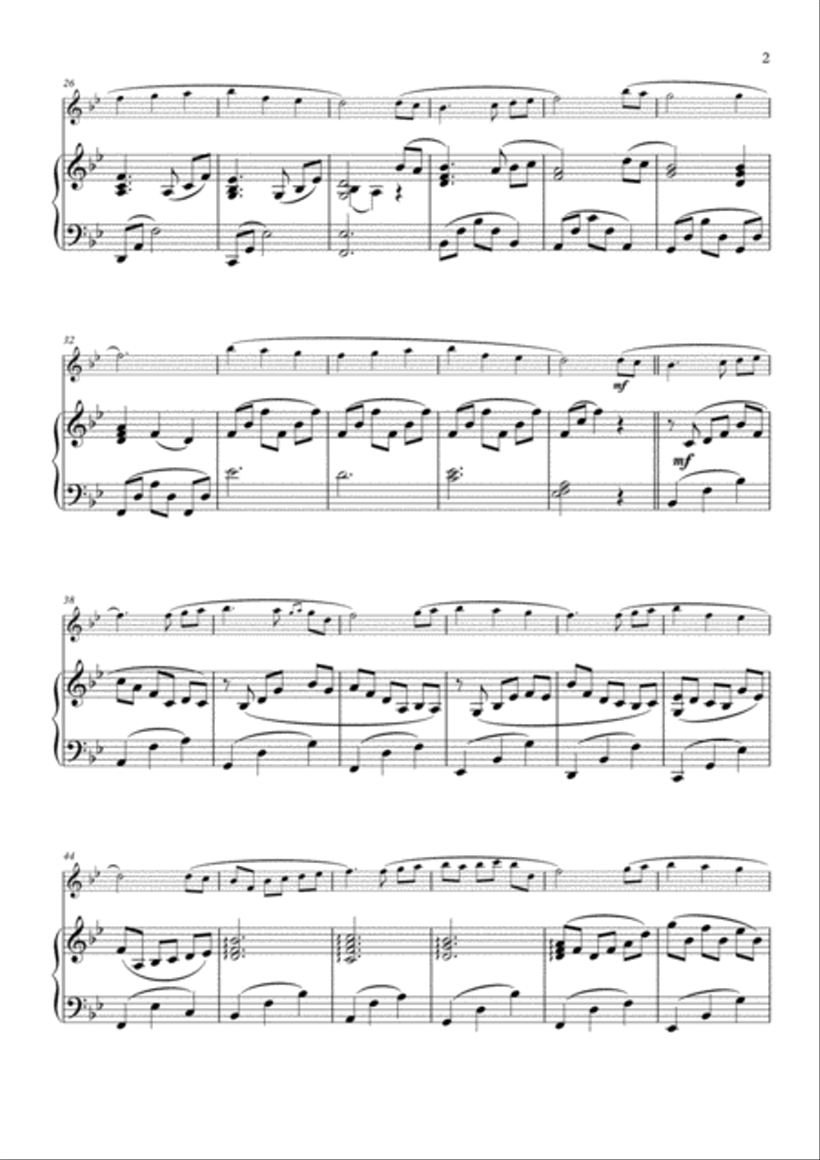 The First Noel - Oboe & Piano Piano scores gallery preview page 3