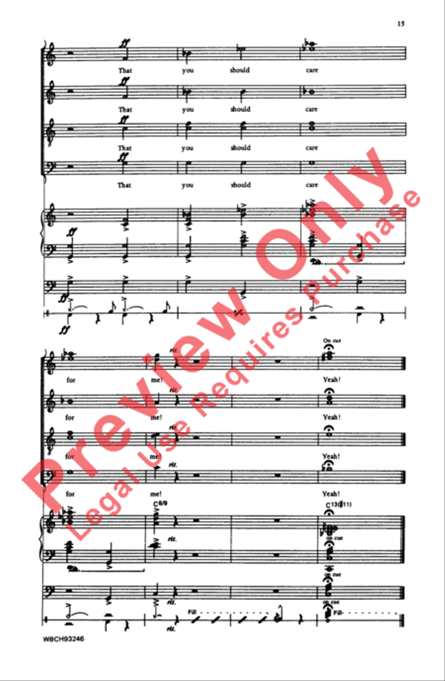 'S Wonderful 4-Part scores gallery preview page 15