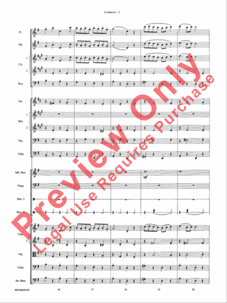 Norwegian Dance No. 2 Full Orchestra scores gallery preview page 7