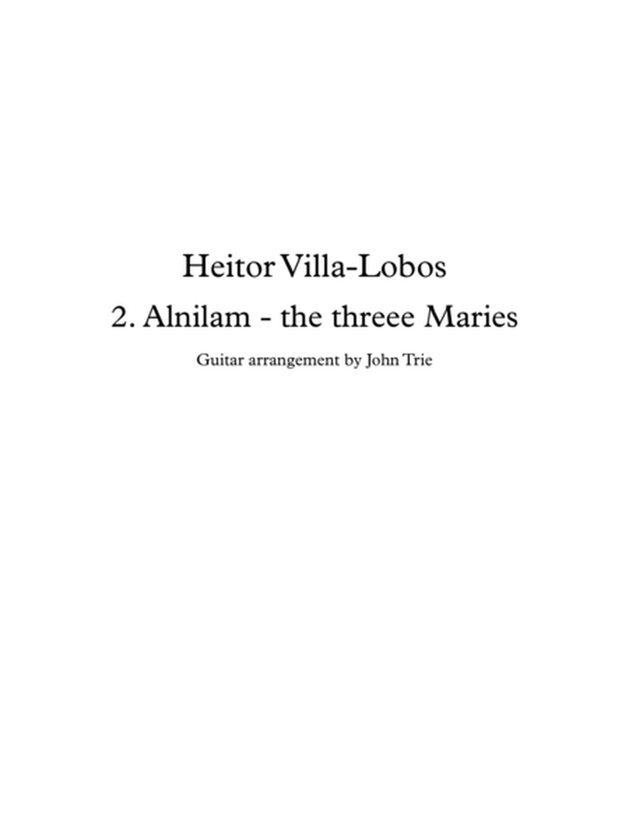 Alnilam - the three Maries image number null