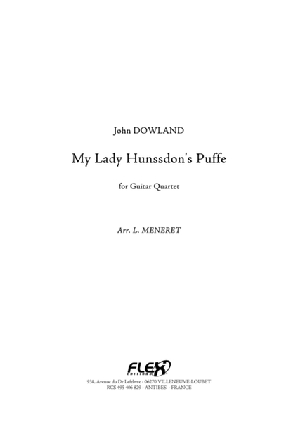 My Lady Hunssdon's Puffe image number null