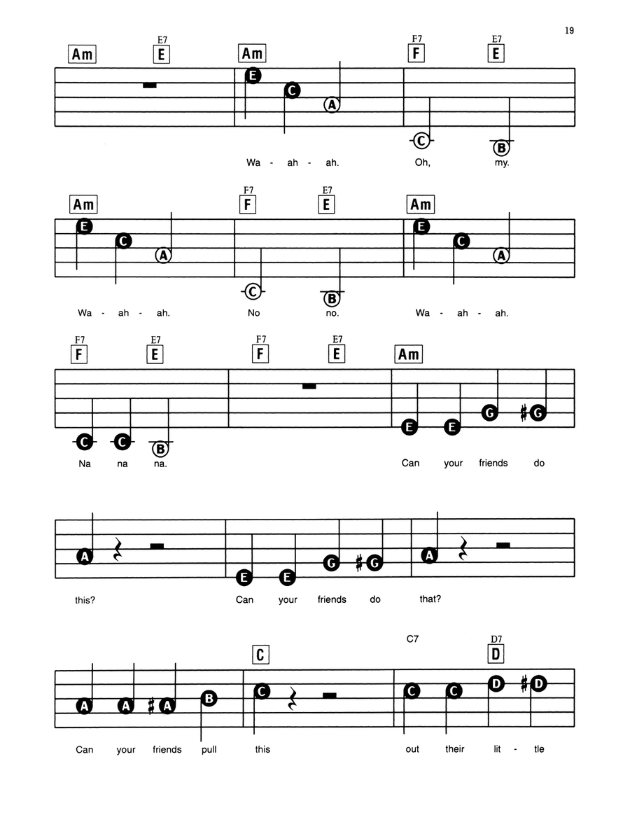 Friend Like Me (from Aladdin) Electronic Keyboard scores gallery preview page 5