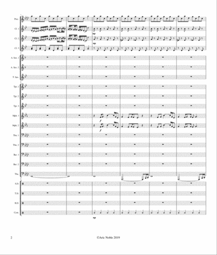 Dream On Large Ensemble scores gallery preview page 2