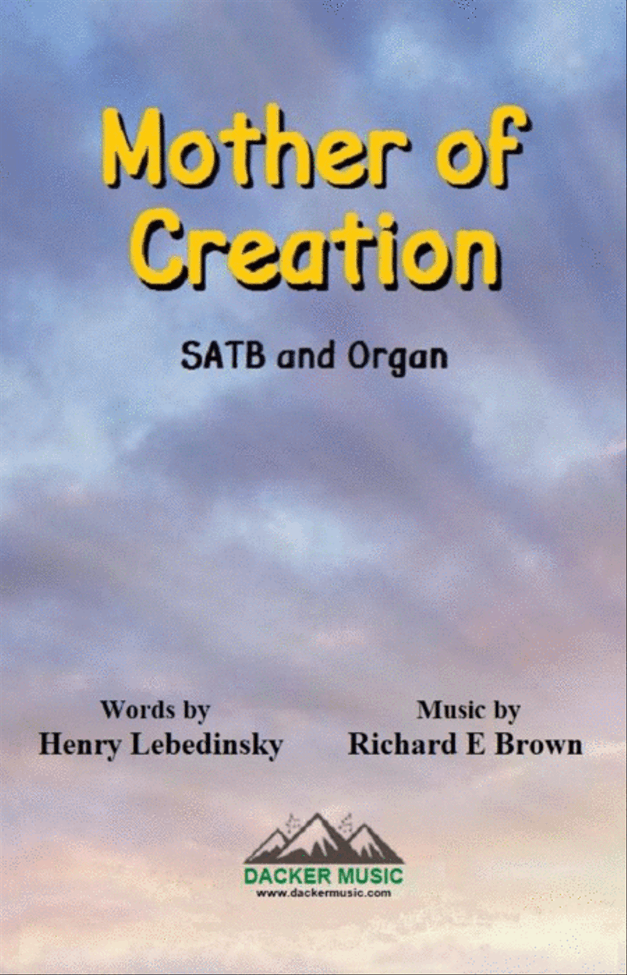 Mother of Creation - SATB 4-Part scores gallery preview page 1