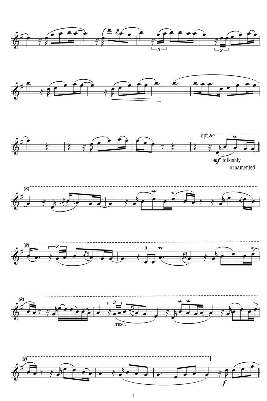 Queen Of My Heart Alto Saxophone scores gallery preview page 2
