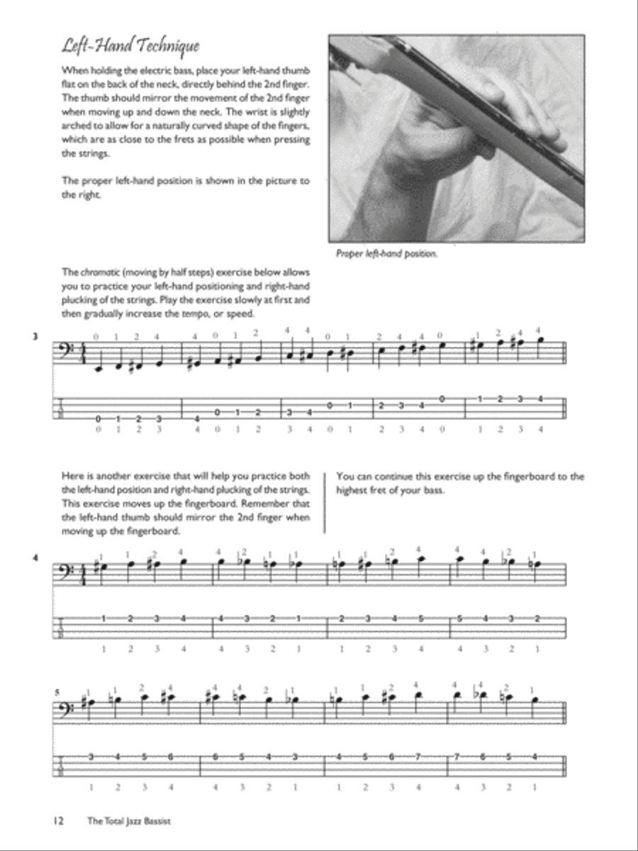 The Total Jazz Bassist The Total Jazz Bassist Bass Guitar scores gallery preview page 5