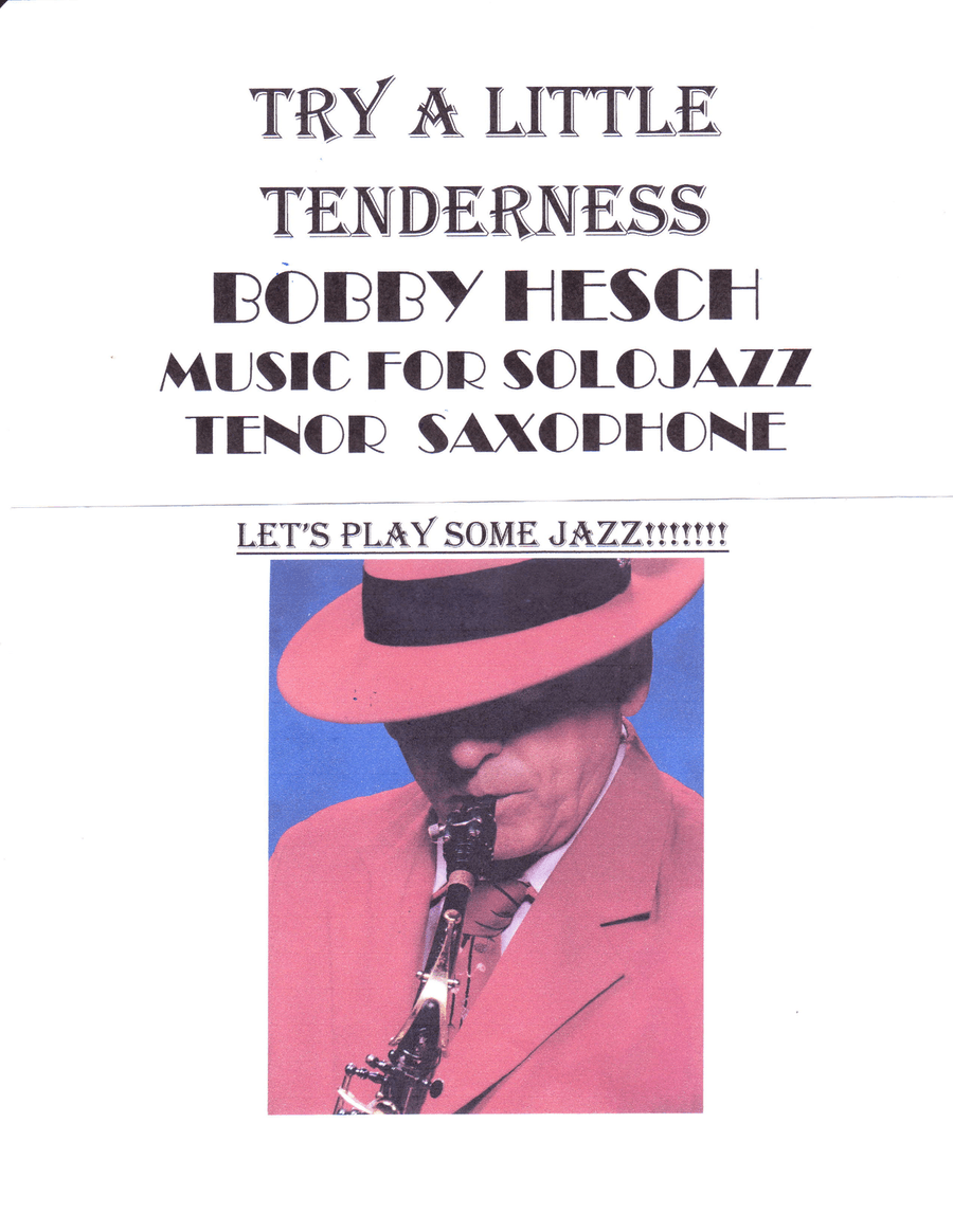 Try A Little Tenderness Try A Little Tenderness Tenor Saxophone scores gallery preview page 1