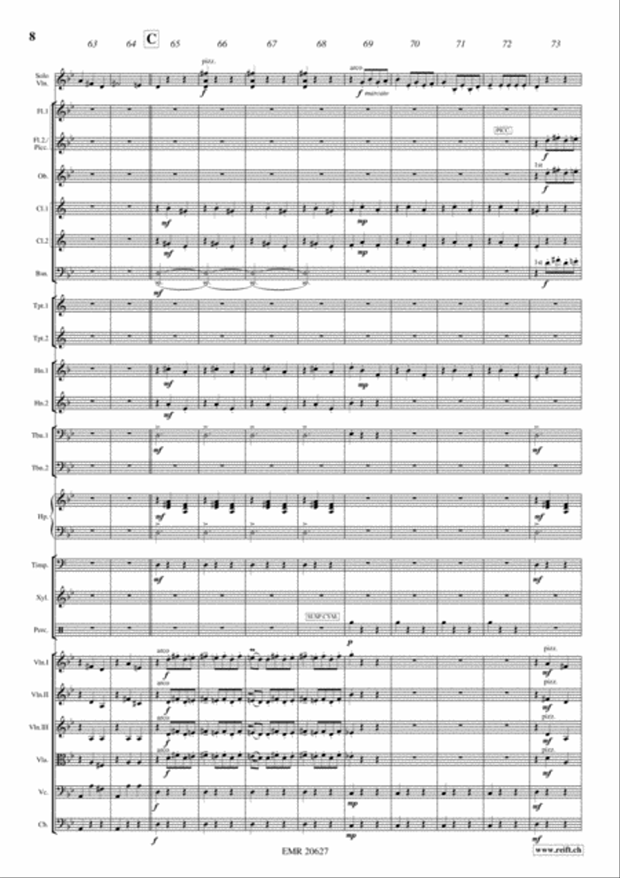 Danse Macabre Danse Macabre Orchestra scores gallery preview page 8