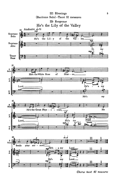 Sermon from the Mountain (Martin Luther King, Jr.) (Choral Score)