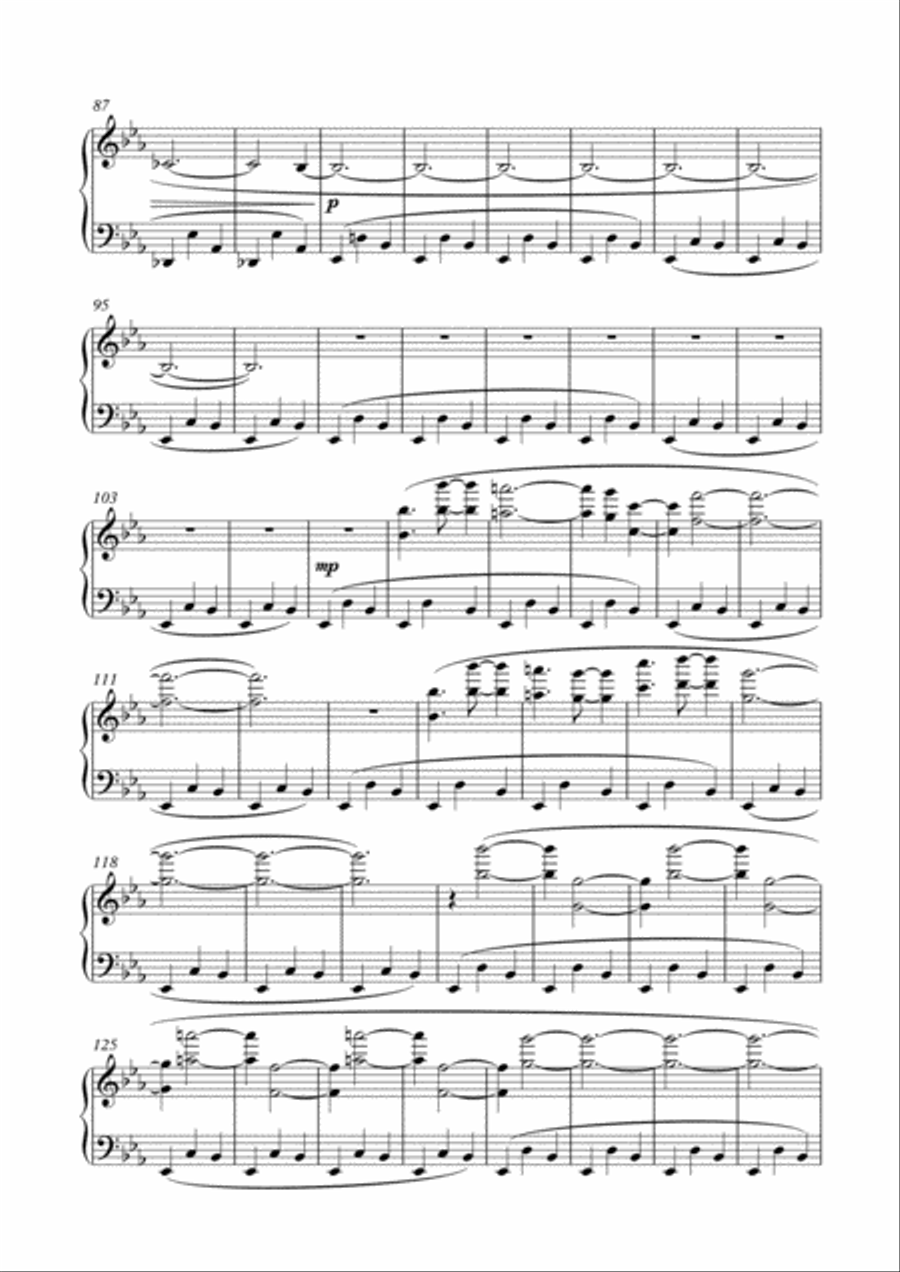 Berrch - Piano Solo Berrch - Piano Solo Piano Solo scores gallery preview page 3
