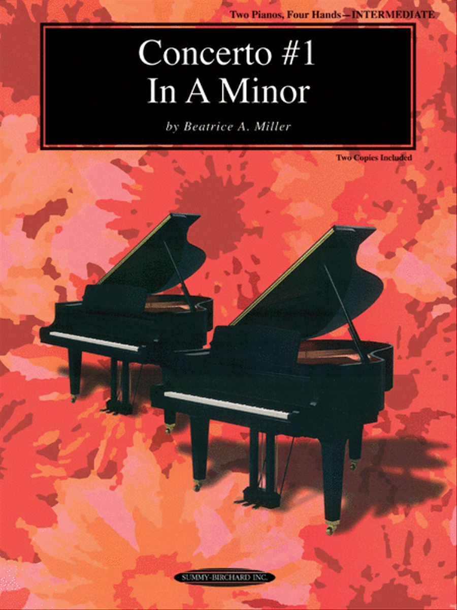 Concerto #1 in A Minor Small Ensemble scores gallery preview page 1
