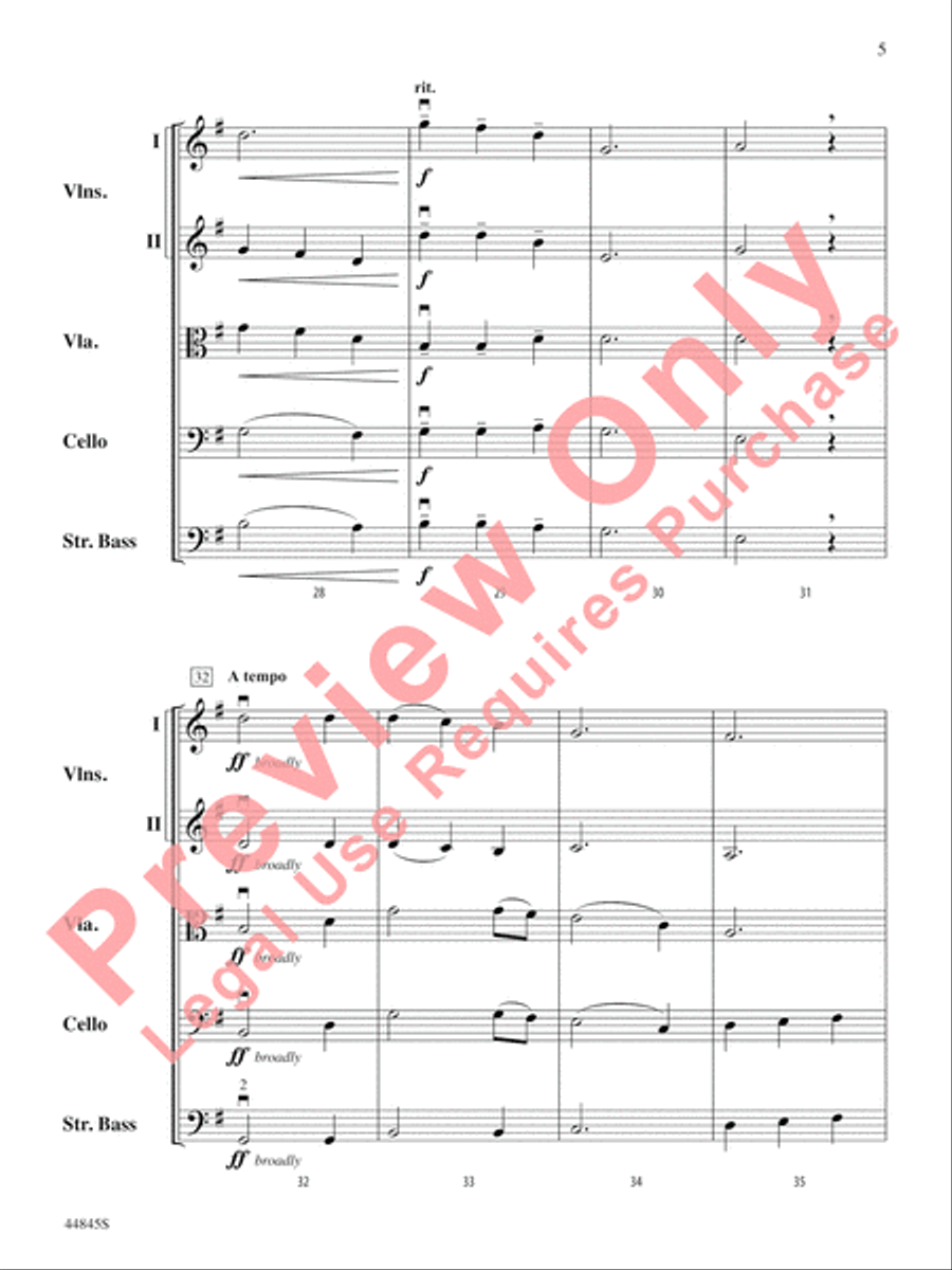 Yorktown Yorktown String Orchestra scores gallery preview page 13