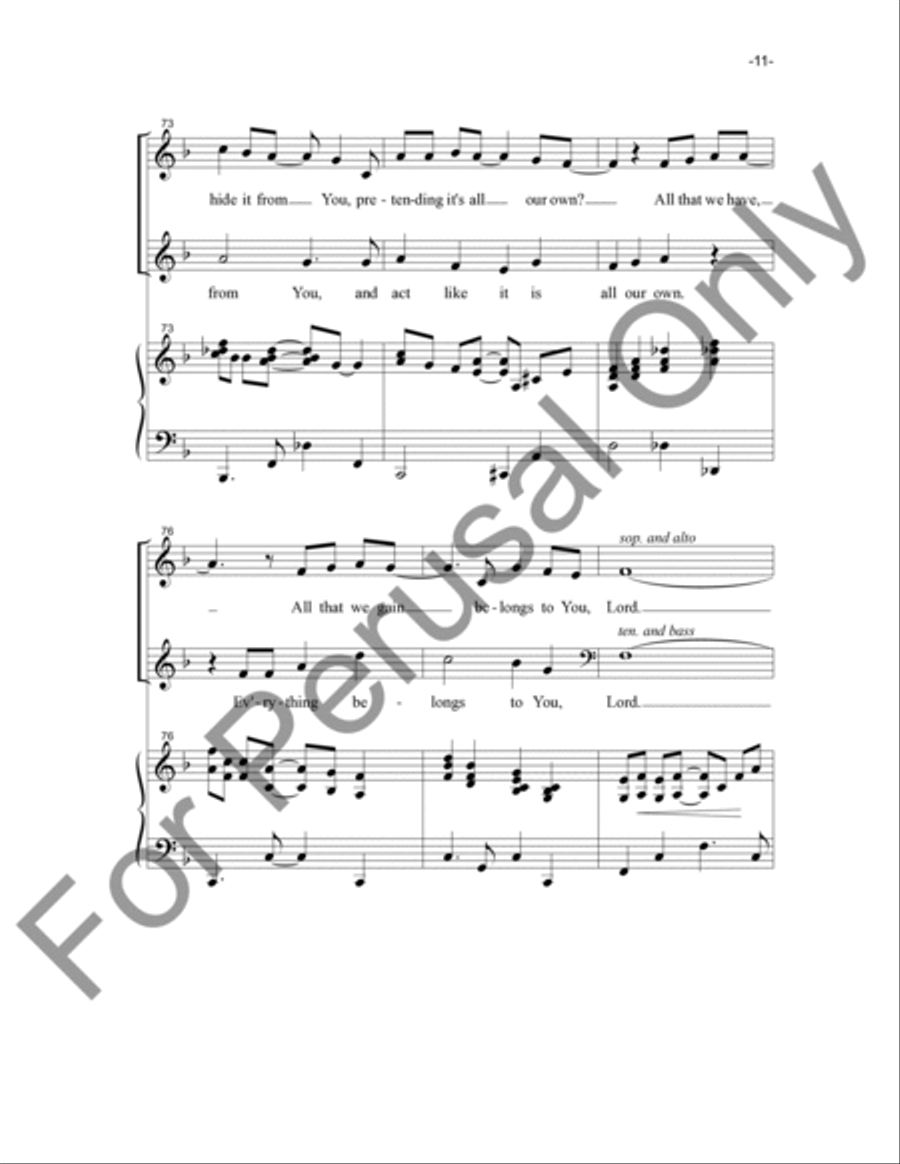 All That We Have All That We Have 4-Part scores gallery preview page 12