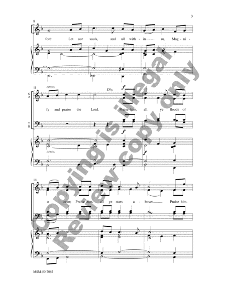 Sing and Praise His Wondrous Love by Craig Courtney 4-Part - Sheet Music