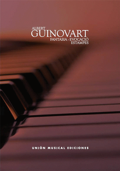 Fantasia Evocacion/Estampes by Albert Guinovart Piano Solo - Sheet Music