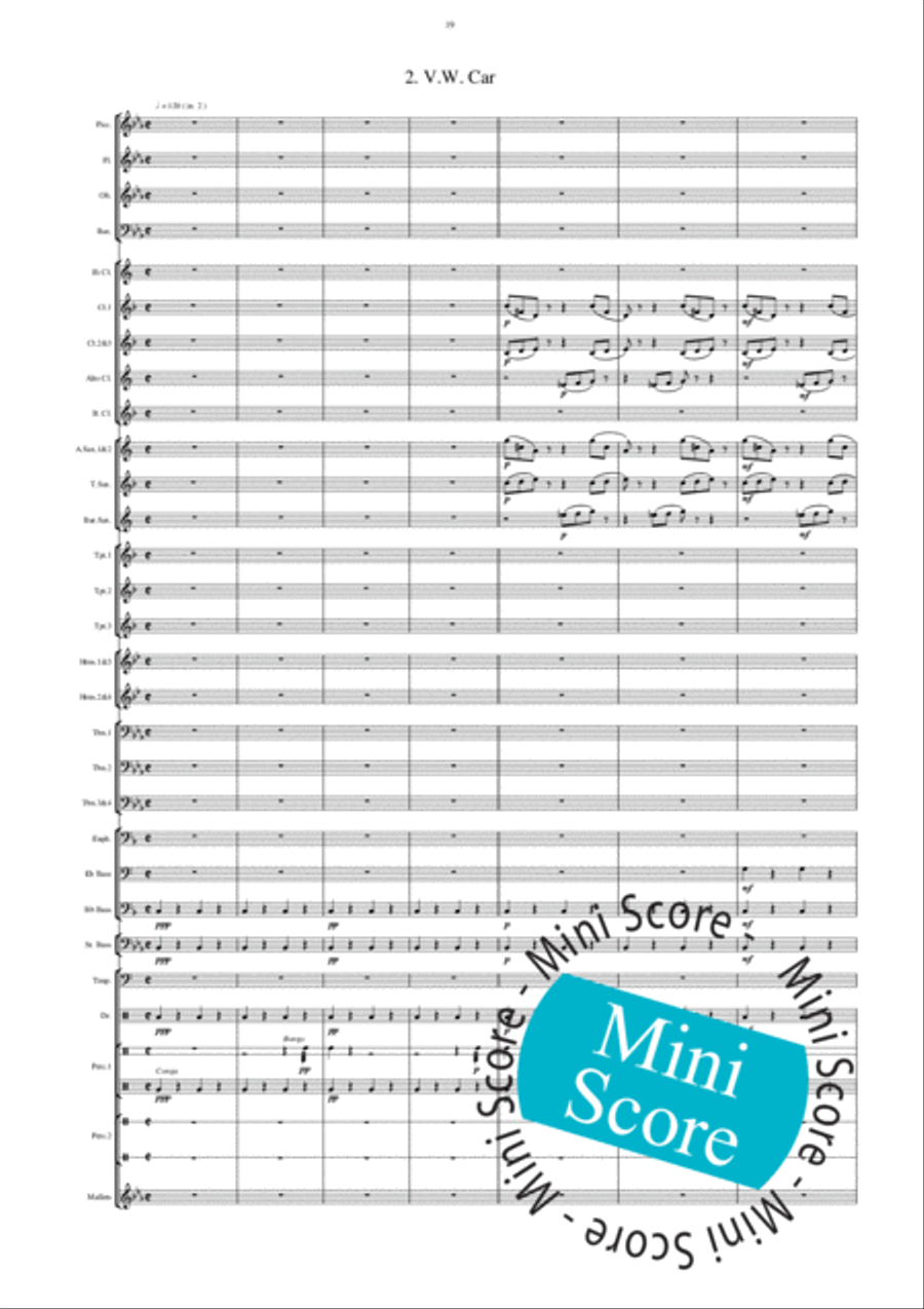 Car Concert Band scores gallery preview page 23
