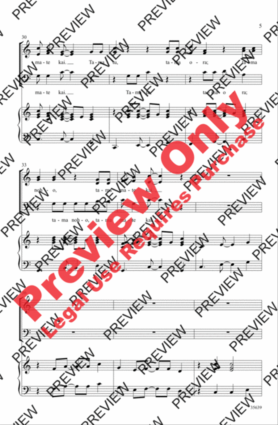 Tama Tu 3-Part scores gallery preview page 5