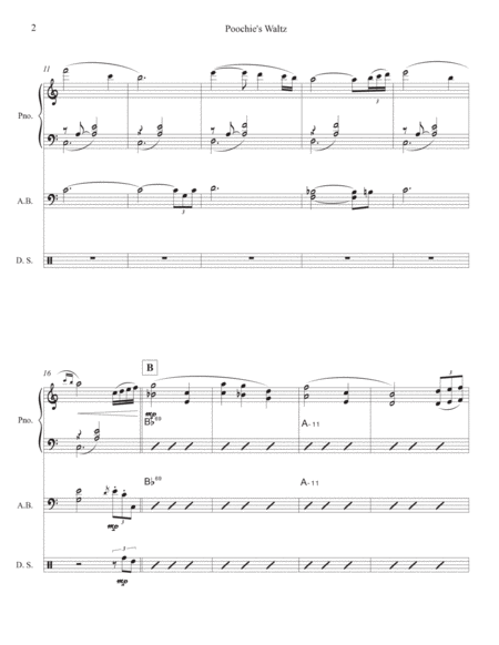 Poochie's Waltz (Trio) image number null