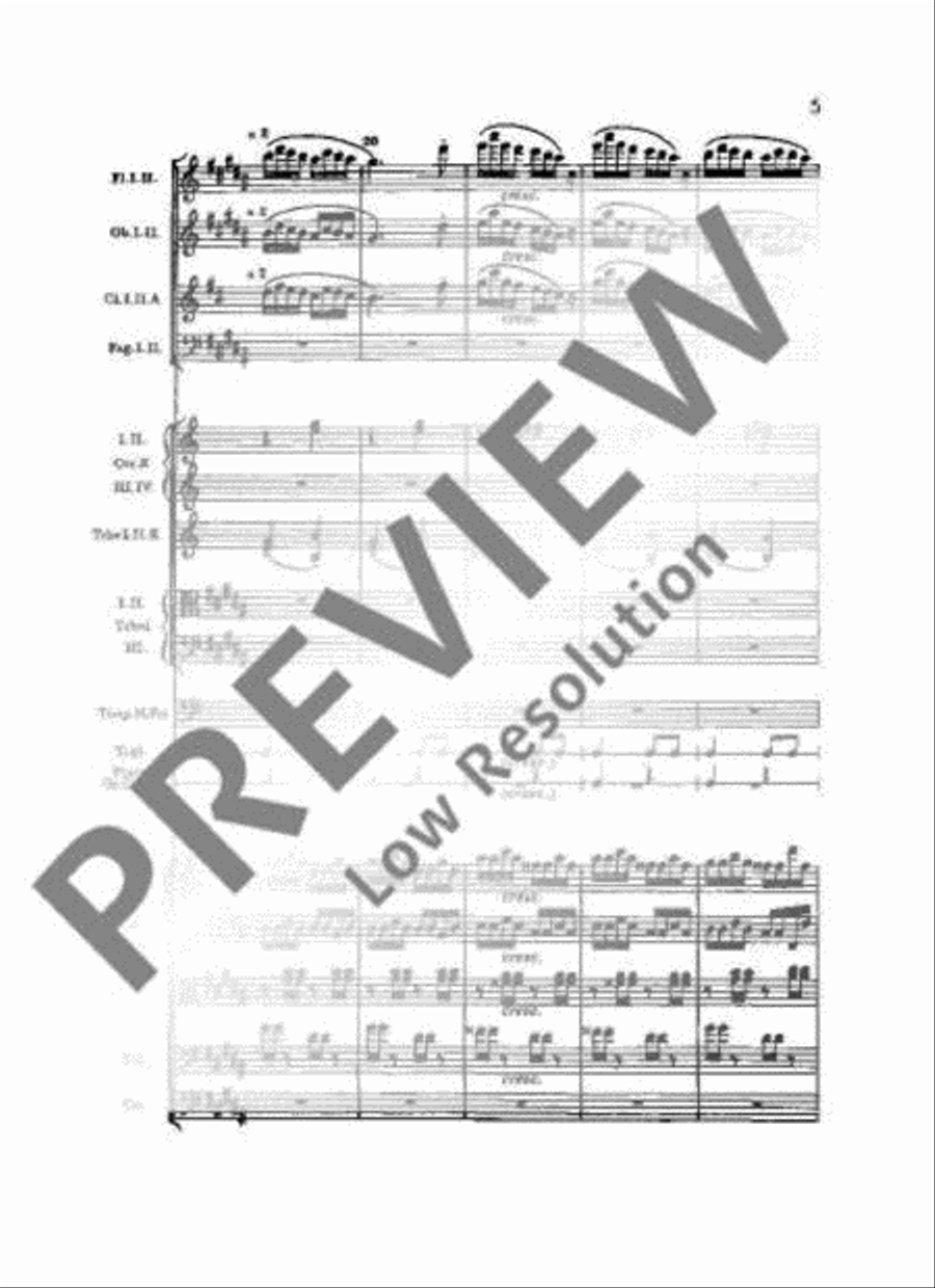 Slavonic Dances Orchestra scores gallery preview page 8