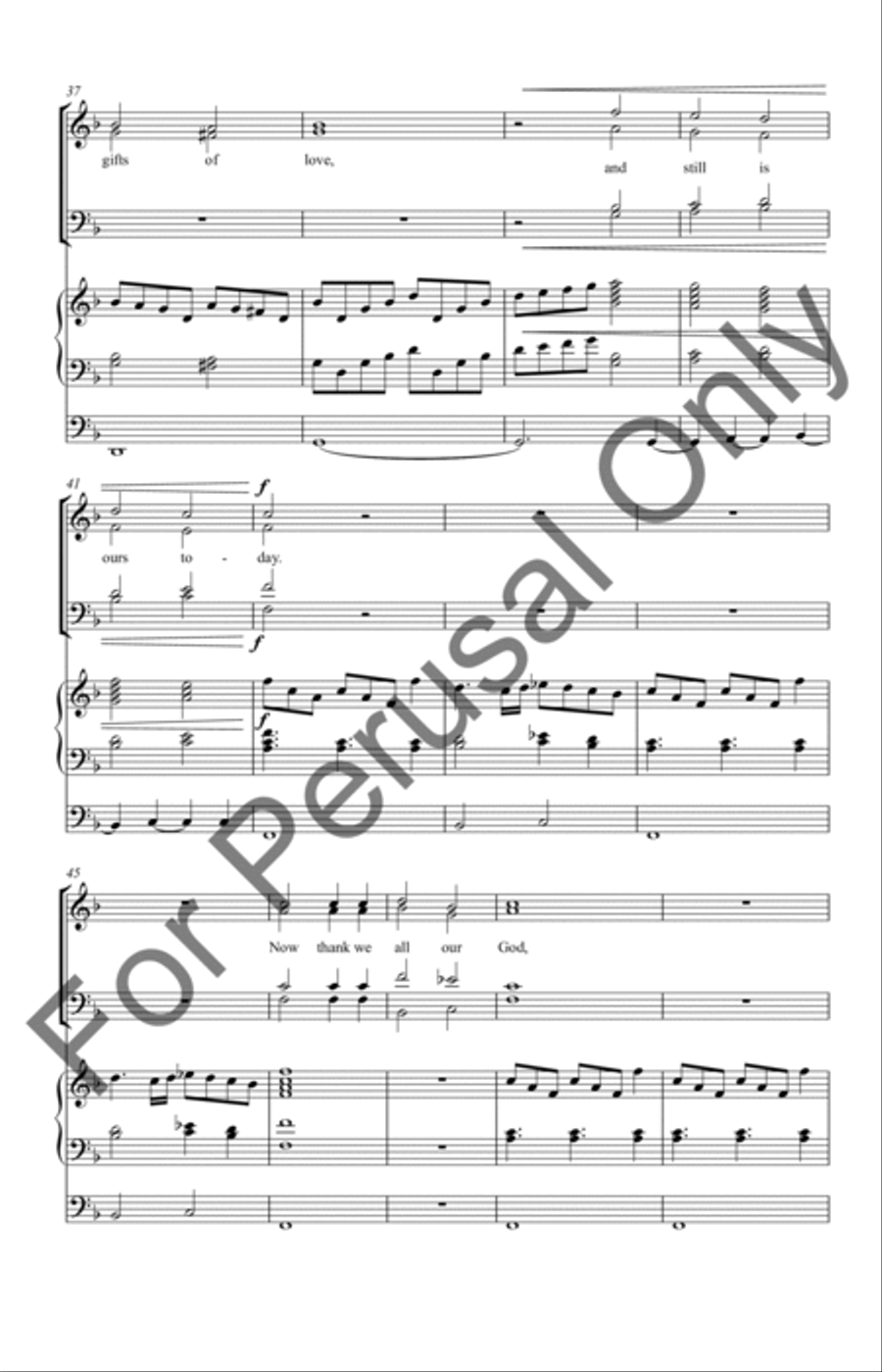 A Festive Thanks A Festive Thanks 4-Part scores gallery preview page 5
