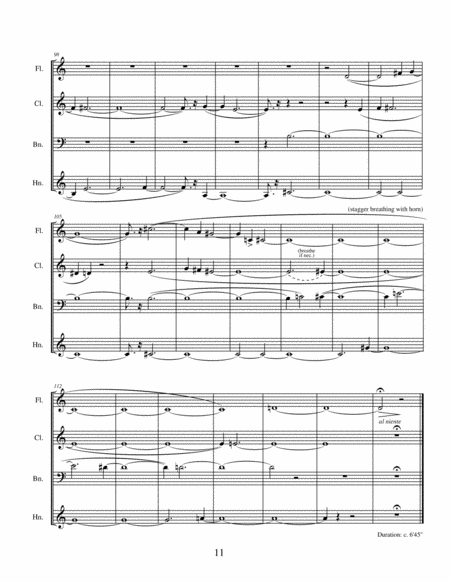 Game Piece No. 1 for Sopranino Saxophone and Wind Quartet