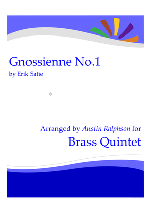 Gnossienne No.1 (Erik Satie) - brass quintet