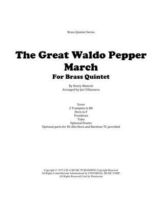 Book cover for Great Waldo Pepper March