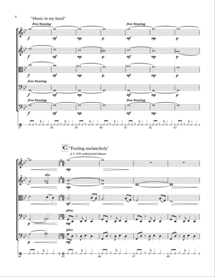 Para la fiesta! Para la fiesta! String Orchestra scores gallery preview page 4