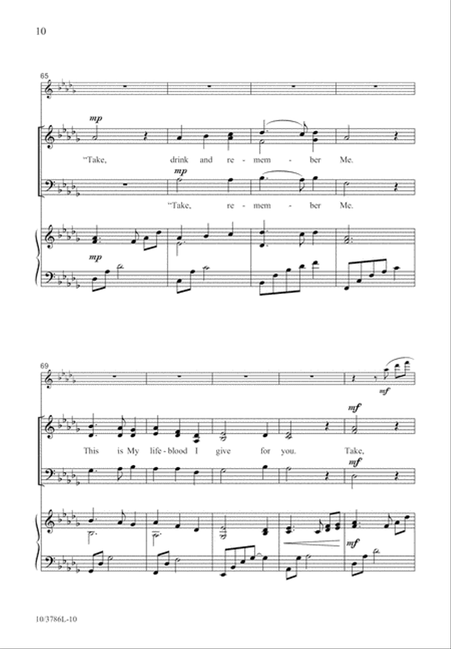 Remember Me 3-Part scores gallery preview page 11