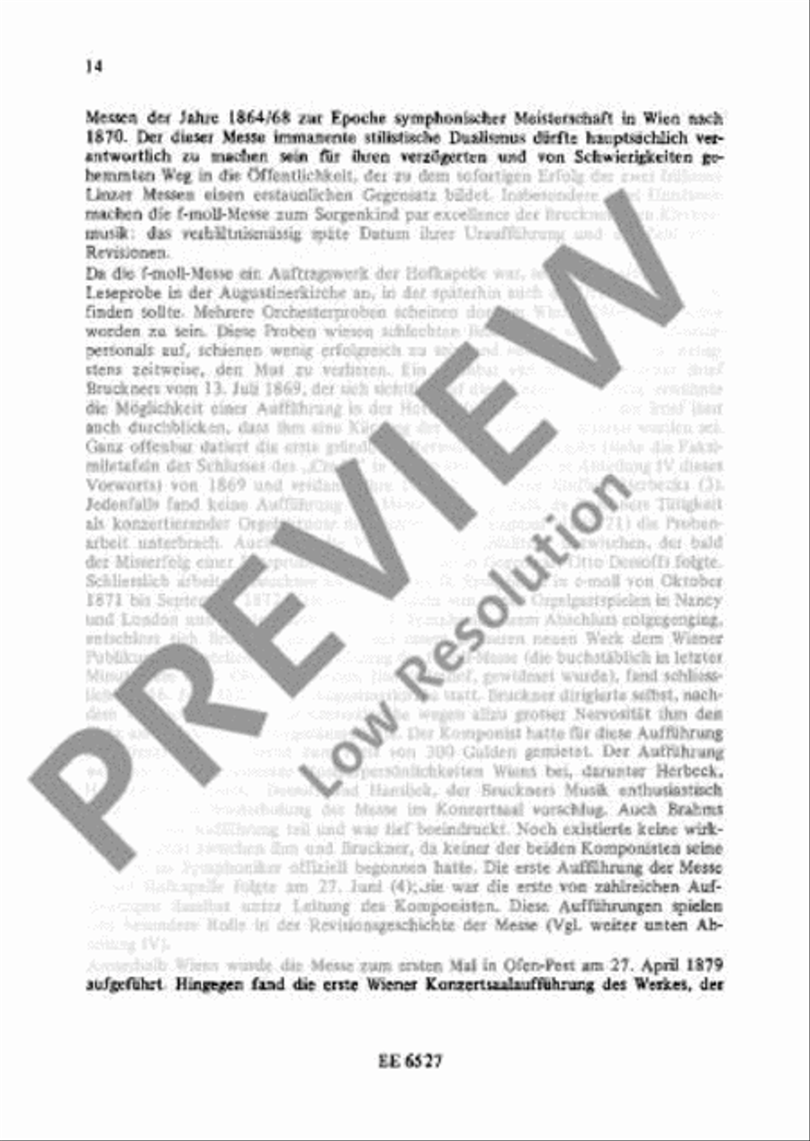 Mass No. 3 f minor Choir scores gallery preview page 15