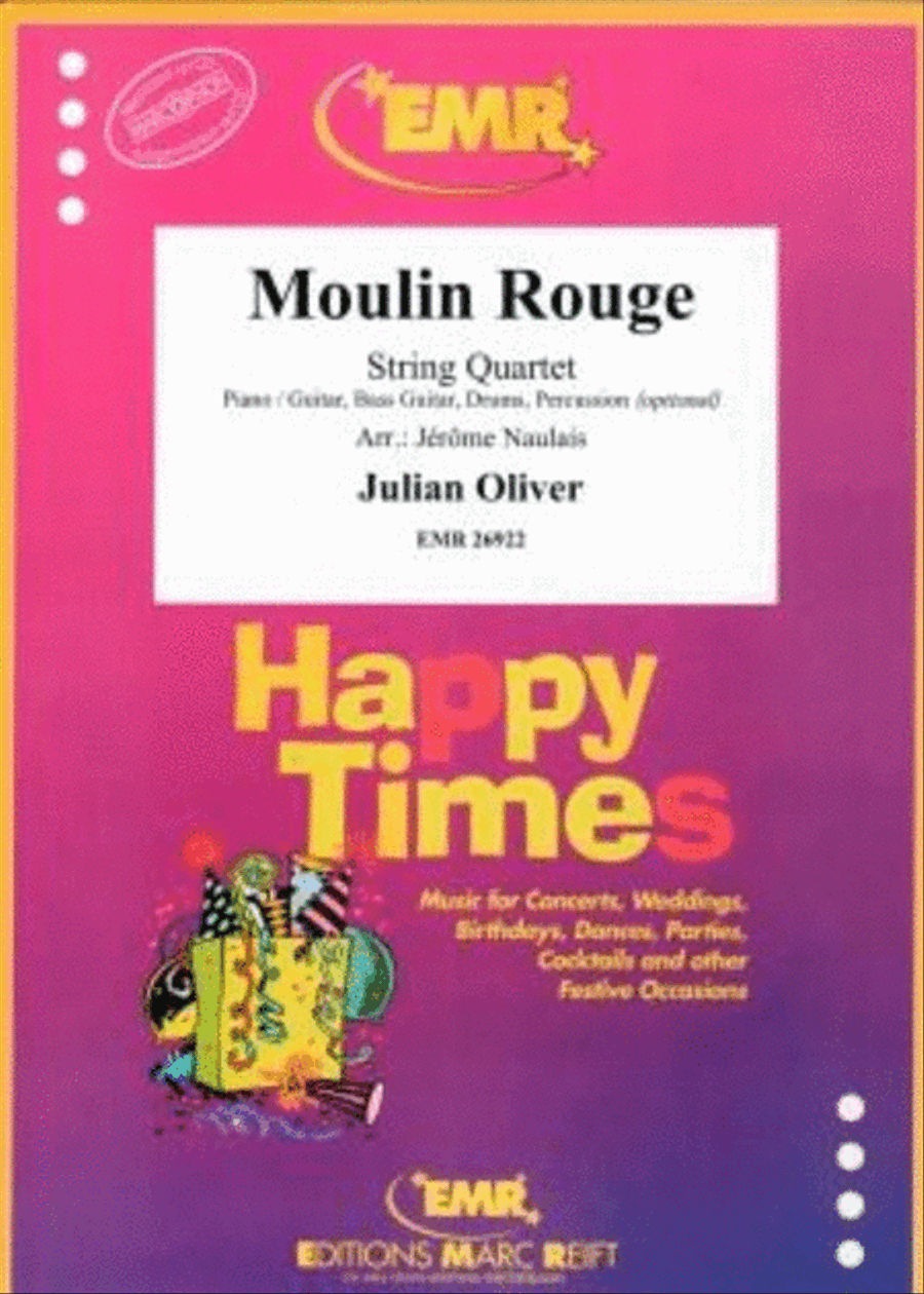 Moulin Rouge Cello scores gallery preview page 1