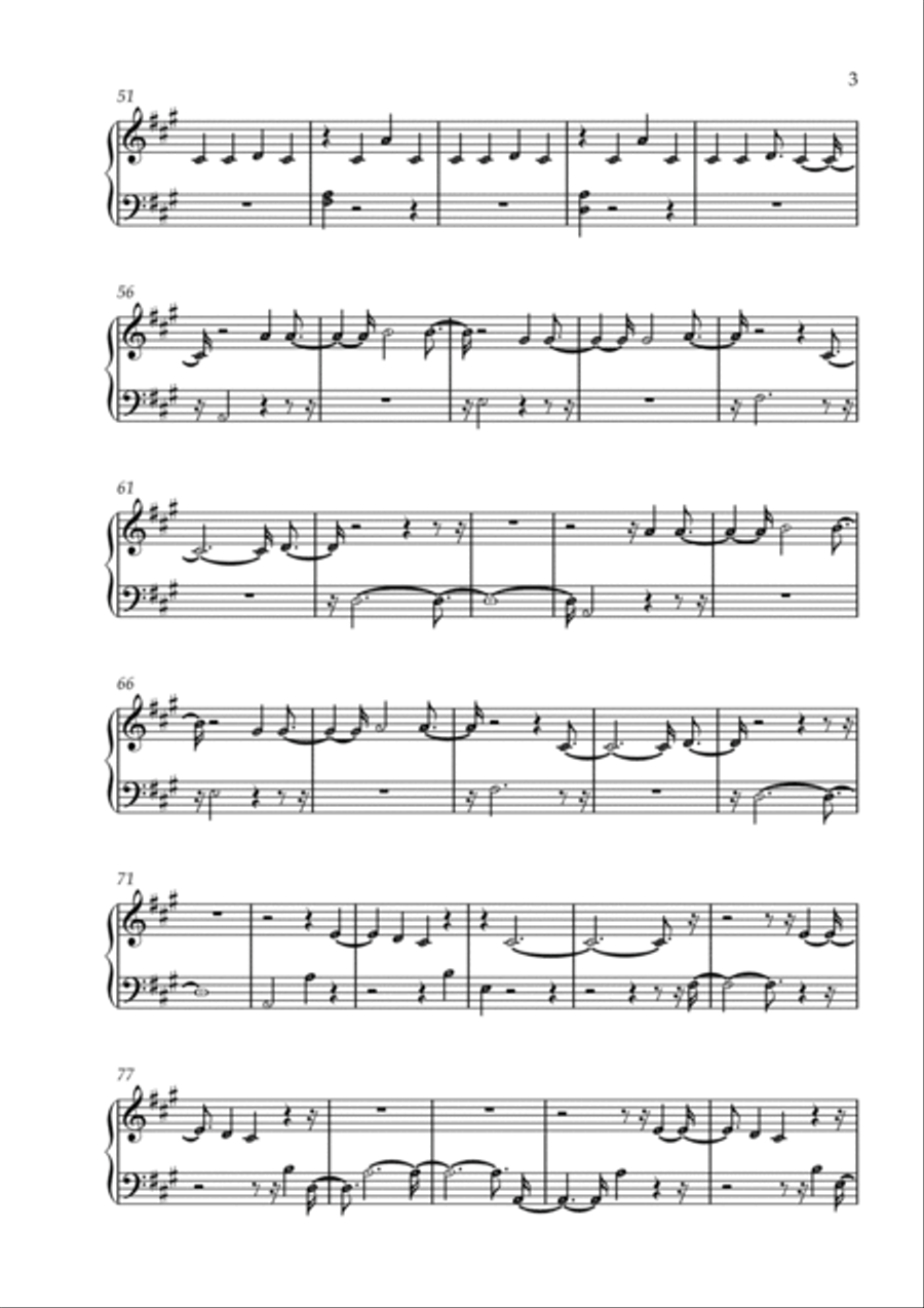 Love Like This Easy Piano scores gallery preview page 3