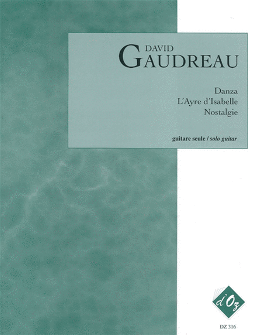 Danza, L'Ayre d'Isabelle, Nostalgie Classical Guitar scores gallery preview page 1
