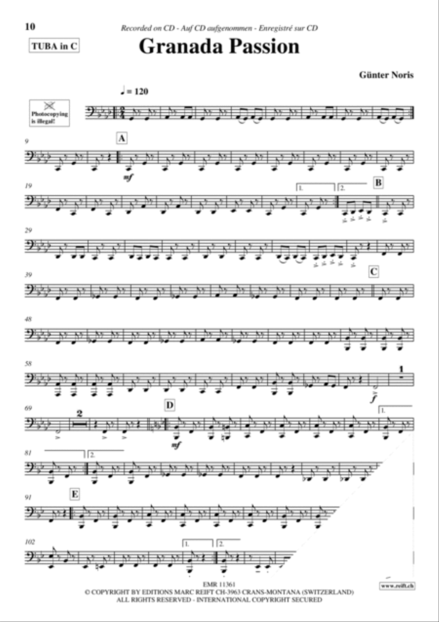 Play The Tuba With The Ballroom Dance Orchestra Vol. 5 Tuba scores gallery preview page 8