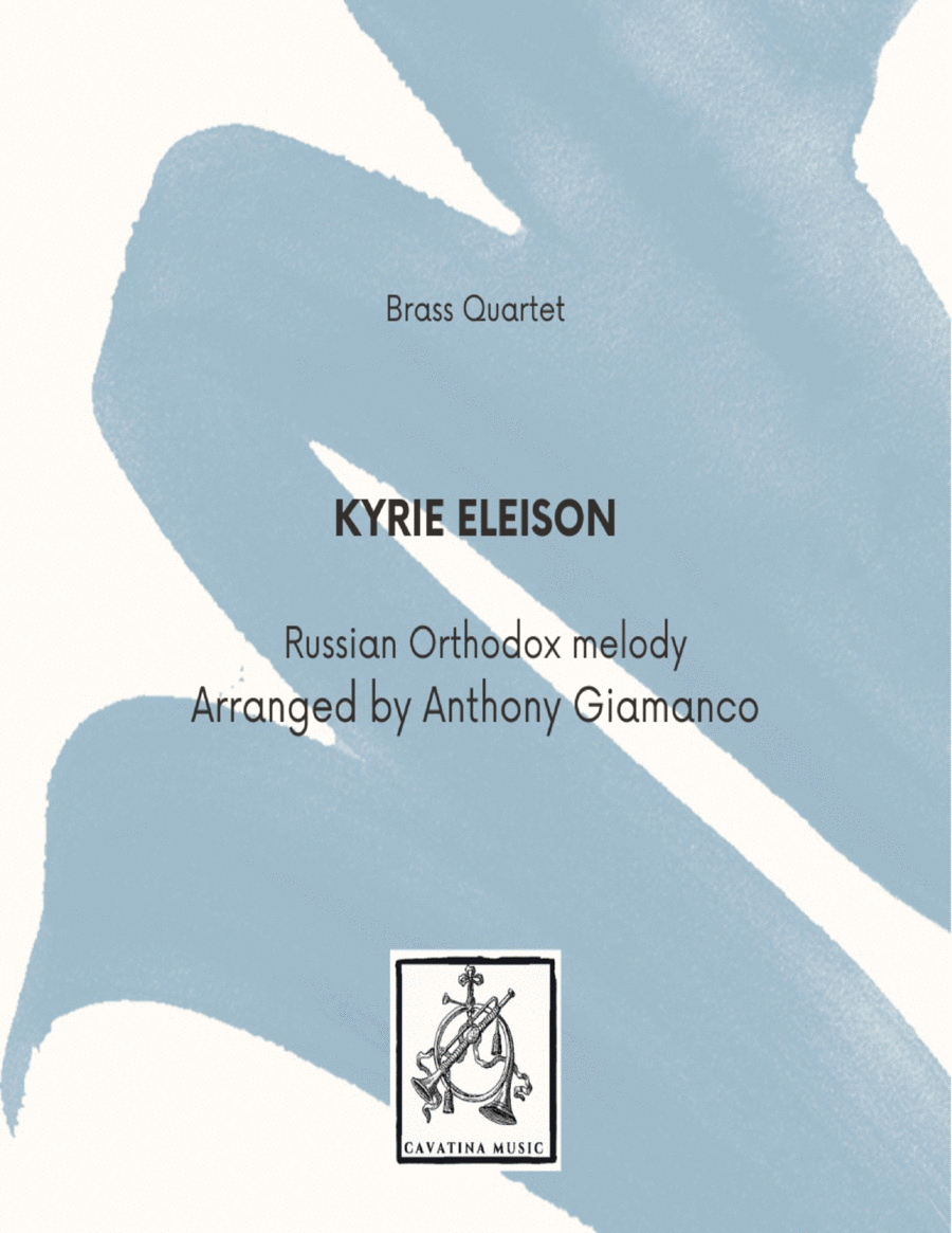 KYRIE ELEISON - brass quartet image number null